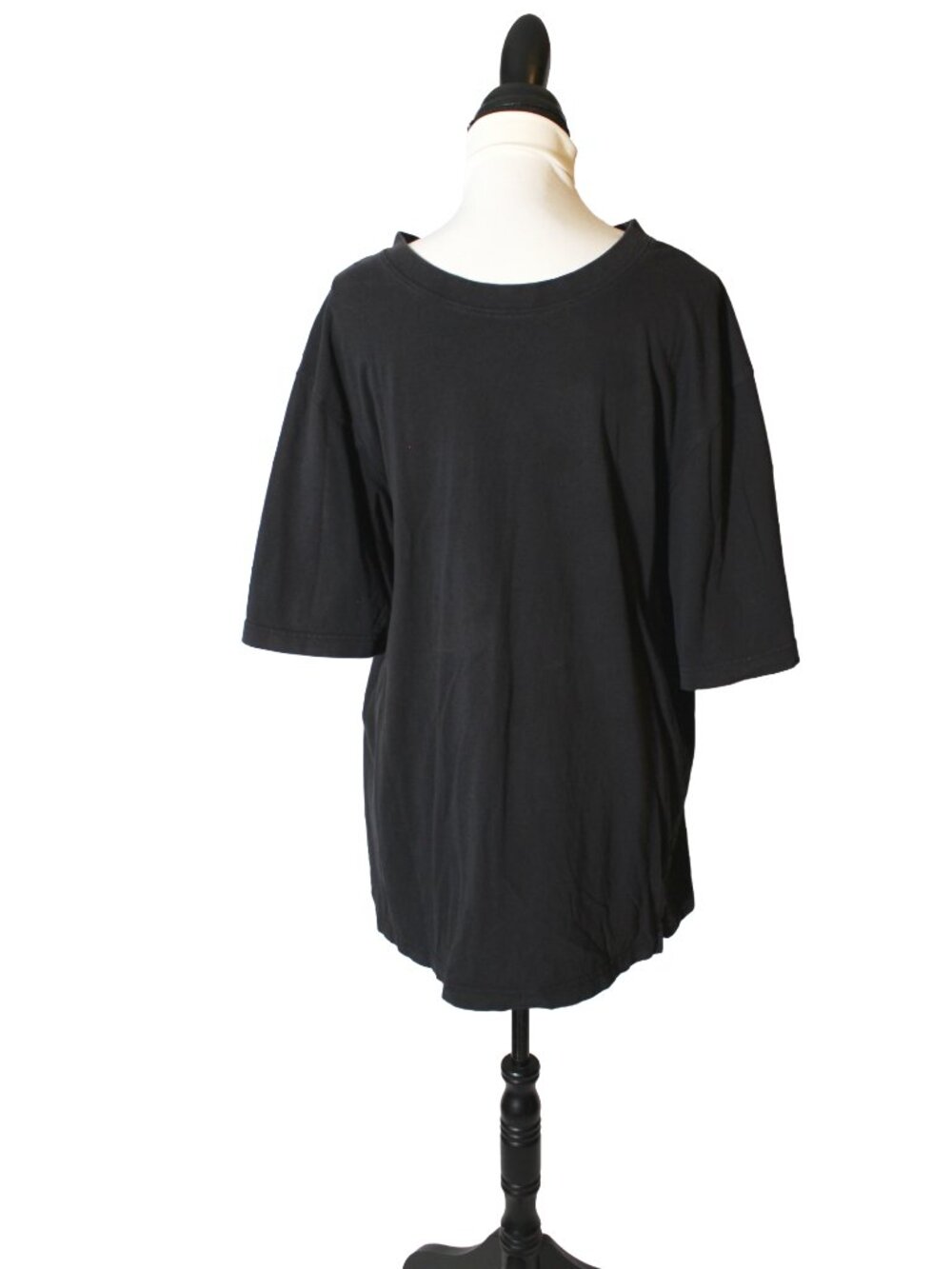 Vintage 90s Wrangler Black Crewneck T Shirt 2XLT